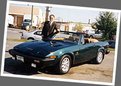 Mark R. Korst and His Car